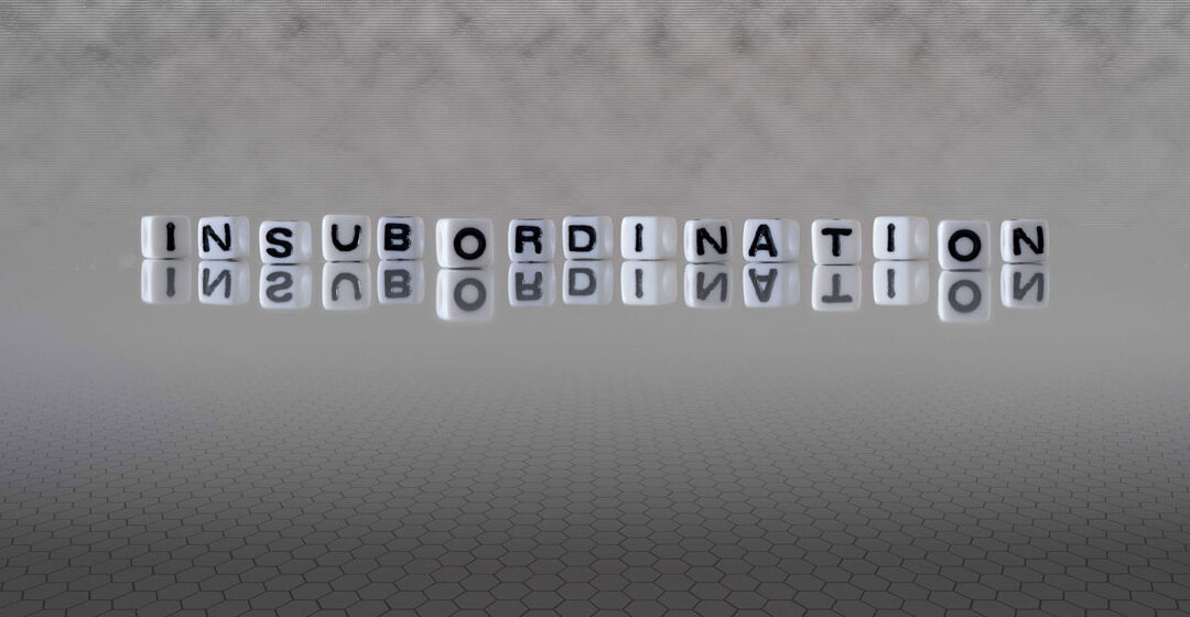 The Difference Between Insolence and Insubordination