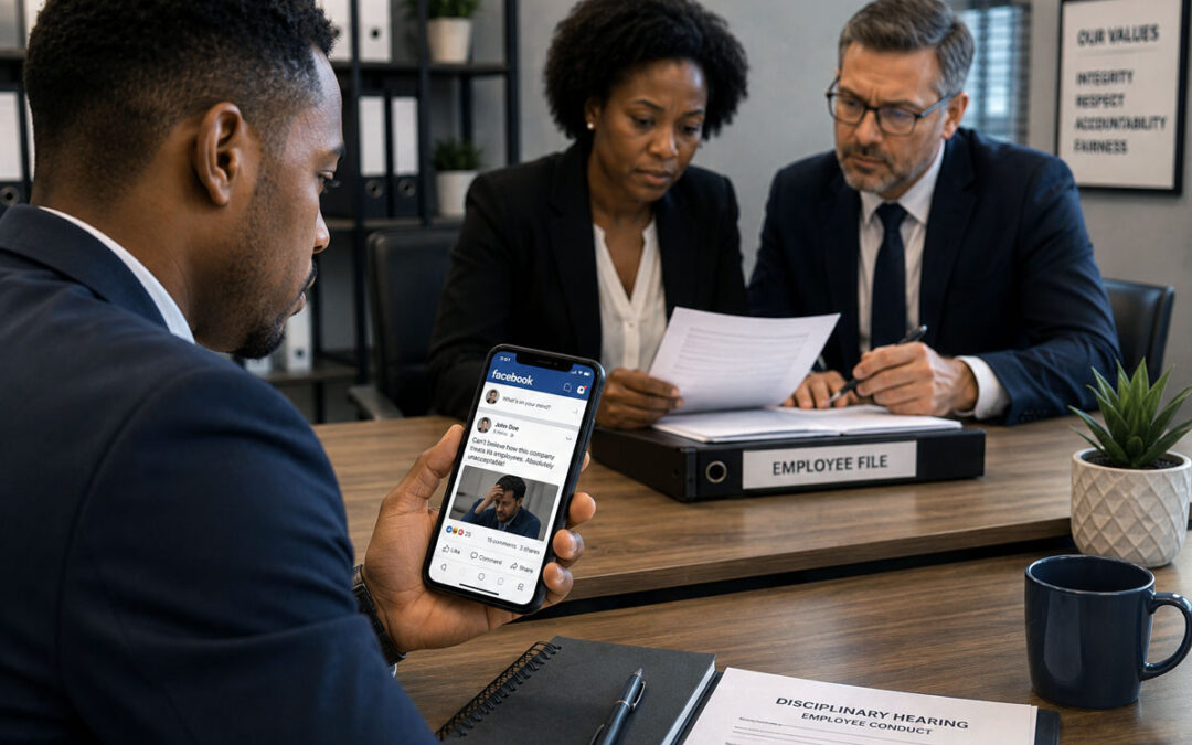 Dismissed for a Facebook Post?